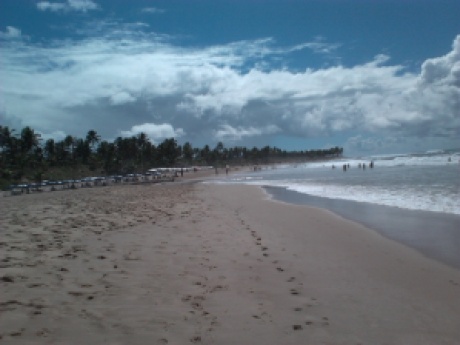 Praia de Costa do Sauípe, BA, 2012, por LP
