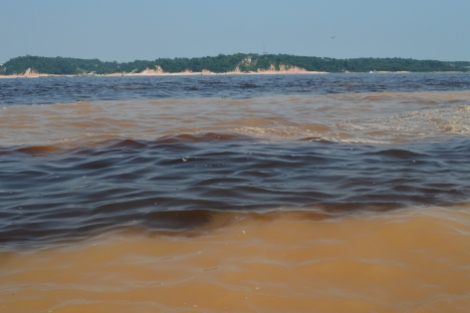 Encontro das Águas Rio Negro e Solimões, 2014, por LP