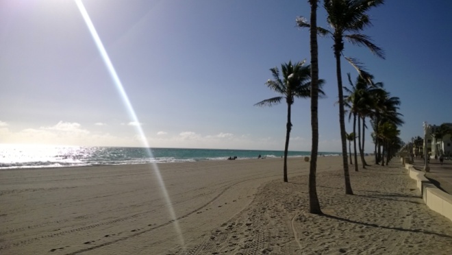 Praia Hollywood, Miami Beach, 2014, por LP.